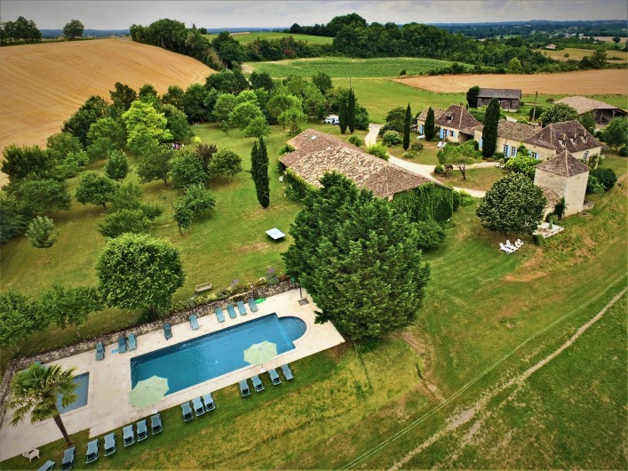 Location de vacances - Gîte à Villeréal - Le Jeanquet de Villeréal -5 gîtes de charmes avec piscines