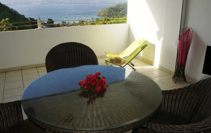 Location de vacances - Appartement à Les Trois-Îlets - Villa Ansalane - T2 "Raphaëlle"