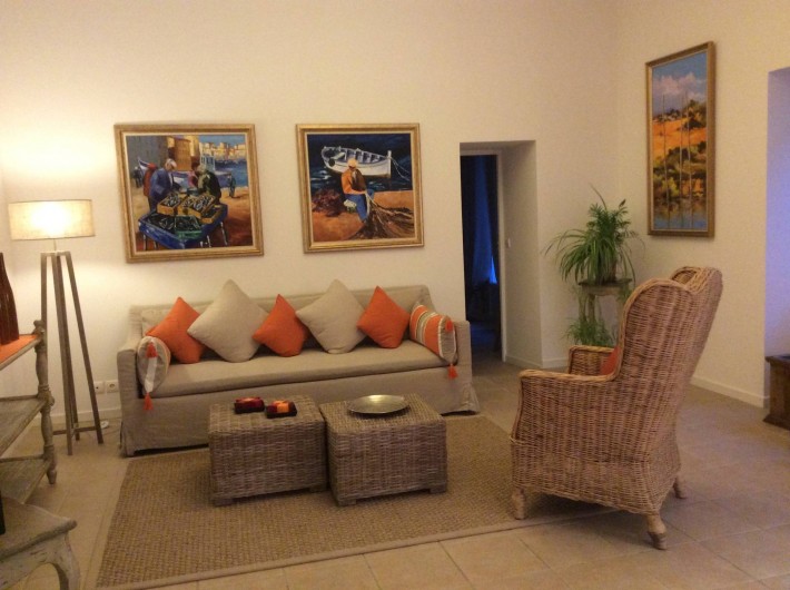 Location de vacances - Gîte à Mèze - Salon  - Gîte 1