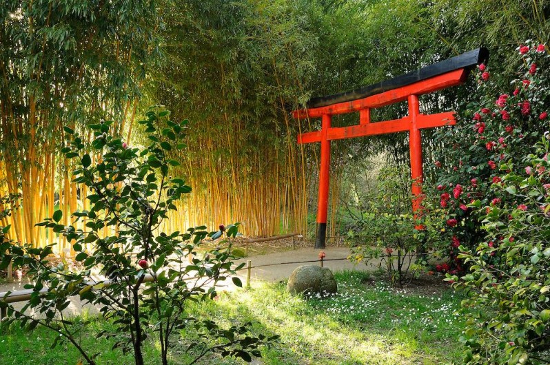 Location de vacances - Villa à Villevieille - La Bambouseraie