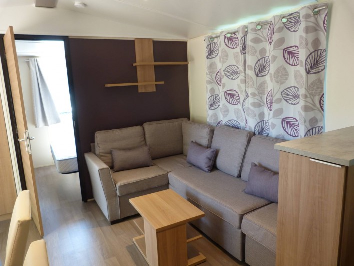 Location de vacances - Bungalow - Mobilhome à Vias - le salon