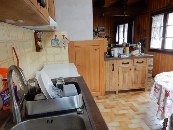 Location de vacances - Chalet à Les Houches - coin cuisine suite