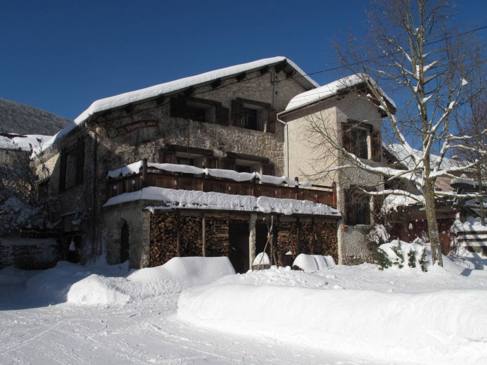 Location de vacances - Gîte à Saint-Agnan-en-Vercors - Gîte en Hiver