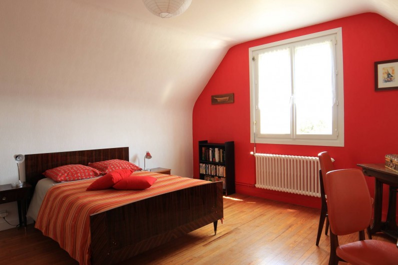 Location de vacances - Maison - Villa à Landéda - Chambre rouge