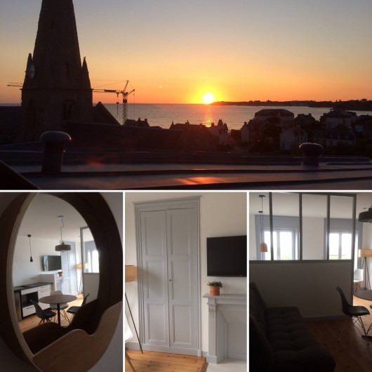 Location de vacances - Appartement à Saint-Pair-sur-Mer - Style contemporain