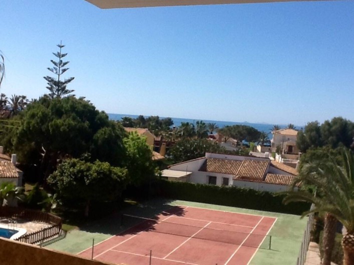 Location de vacances - Appartement à Torrevieja - Vue depuis la terrasse