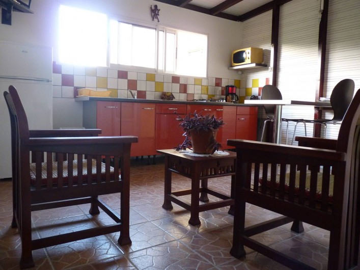 Location de vacances - Villa à Rivière-Pilote - salon t1