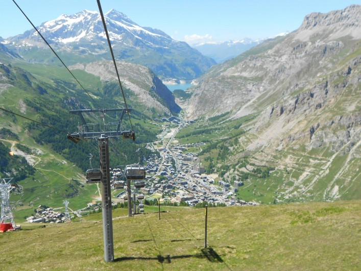 Location de vacances - Studio à Val-d'Isère - val d’Isère et lac de Tigne