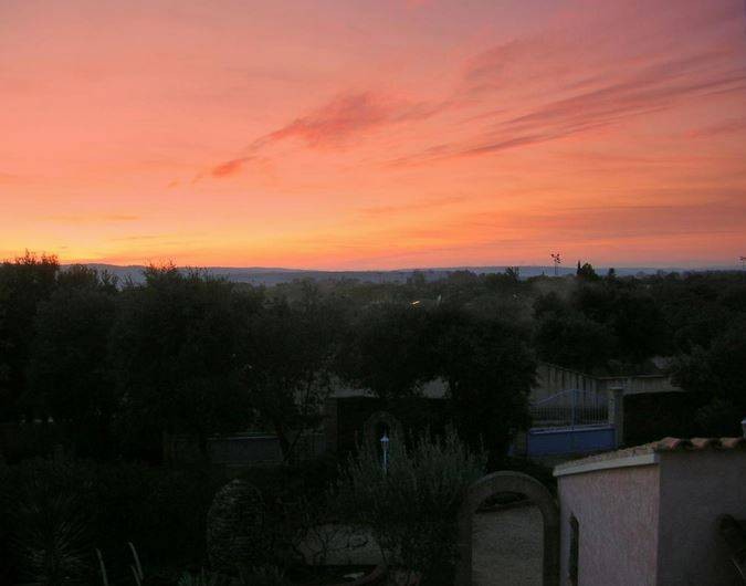 Location de vacances - Villa à Vers-Pont-du-Gard - Vue panoramique sur les gorges du Gardon