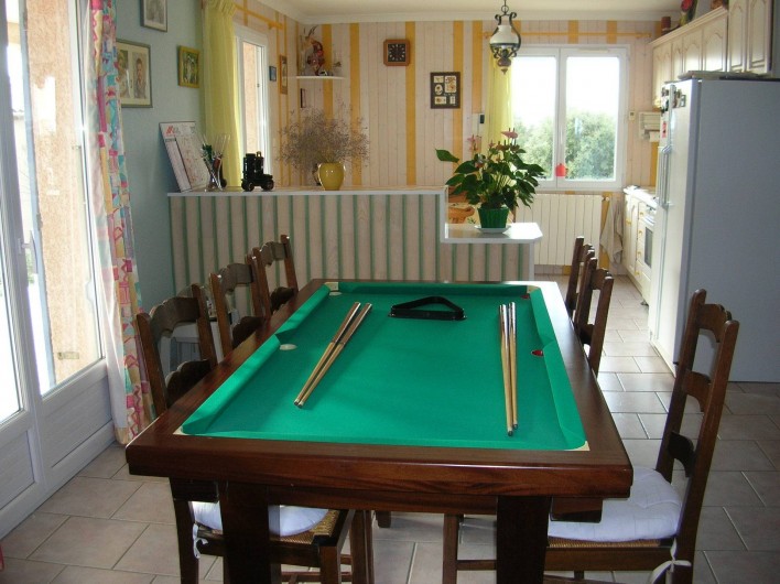 Location de vacances - Villa à Vers-Pont-du-Gard - Billard Américain