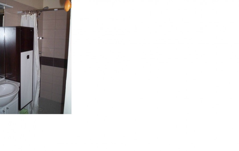 Location de vacances - Appartement à Saint-Martin-de-la-Brasque - salle d'eau