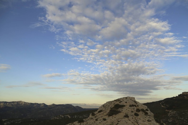 Location de vacances - Villa à Aubagne - Vue de collines d 'Allauch