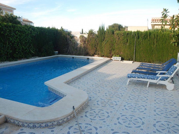 Location de vacances - Villa à La Zenia - piscine privée