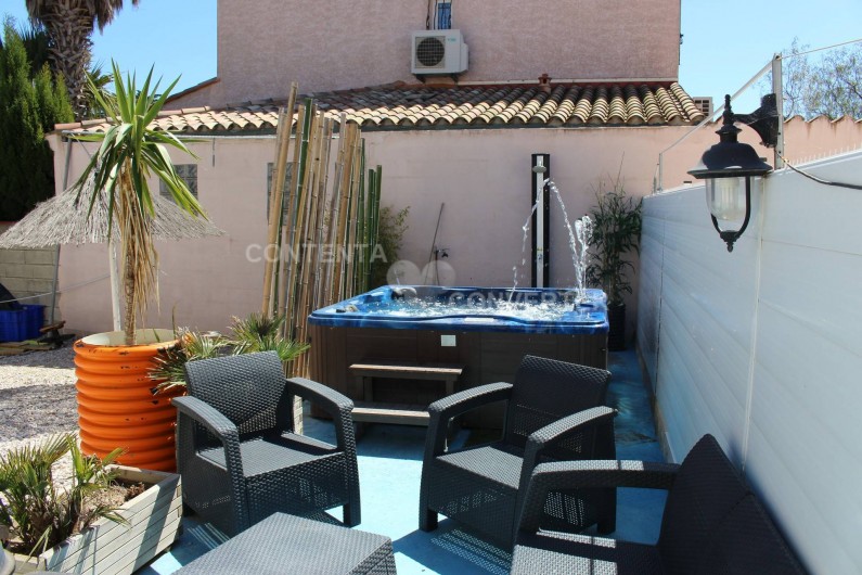 Location de vacances - Villa à Sainte Marie la Mer - espace détente après la plage