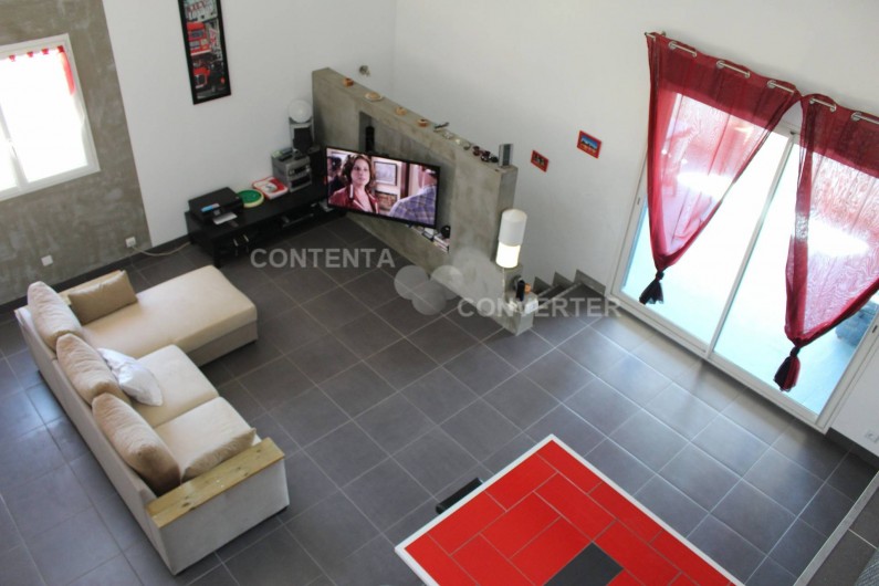 Location de vacances - Villa à Sainte Marie la Mer - espace salon