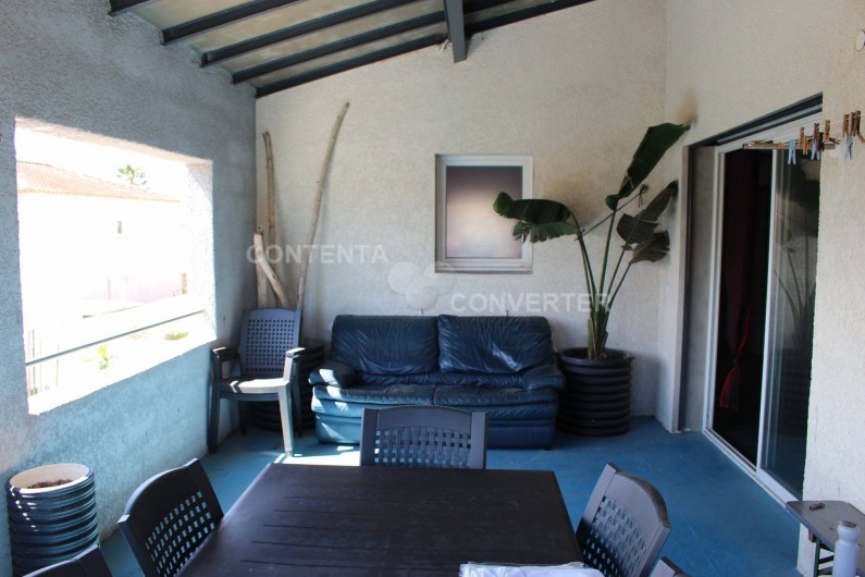 Location de vacances - Villa à Sainte Marie la Mer - acces terrasse salon