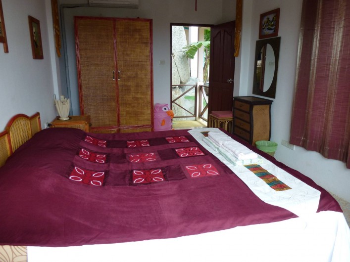 Location de vacances - Villa à Ko Samui - Chambre rose