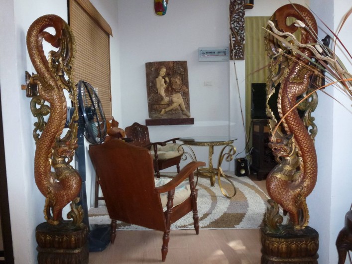 Location de vacances - Villa à Ko Samui - Petit salon TV