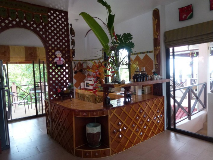 Location de vacances - Villa à Ko Samui - Cuisine, terrasses