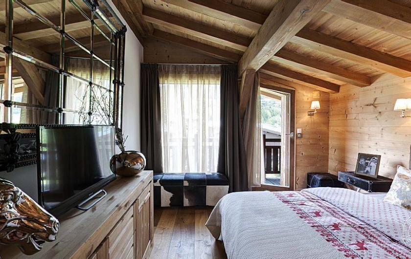 Location de vacances - Chalet à Megève - Master Bedroom