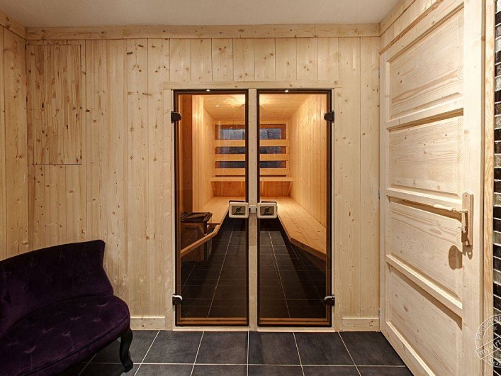 Location de vacances - Chalet à Megève - Sauna & bathroom n°3
