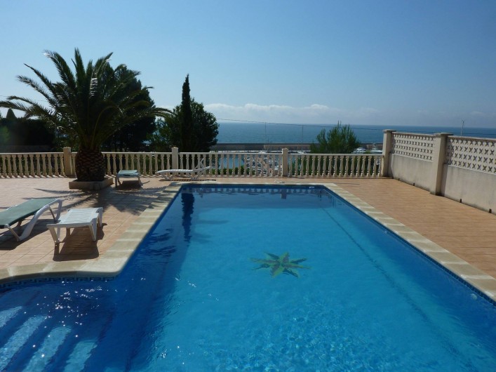 Location de vacances - Villa à L'Ametlla de Mar - piscine