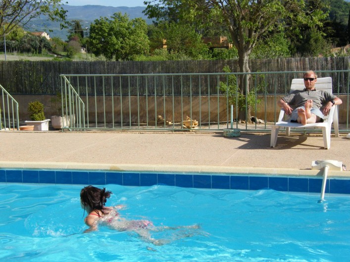 Location de vacances - Gîte à Gargas - Piscine