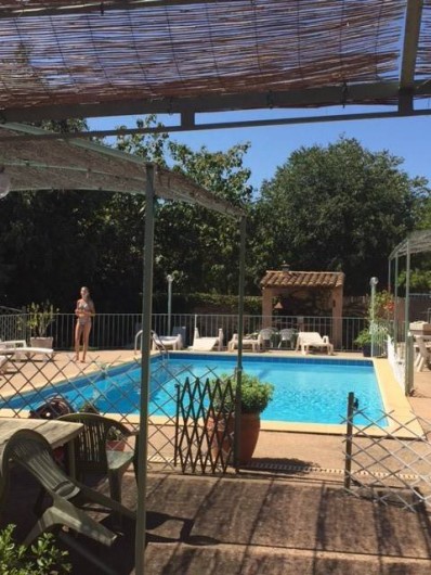 Location de vacances - Gîte à Gargas - Piscine