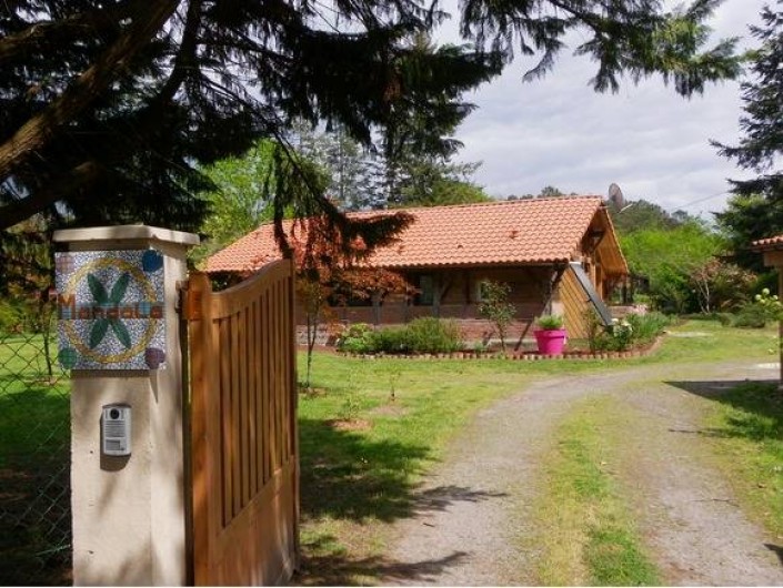 Location de vacances - Gîte à Magescq - en arrivant,  ...Bienvenue !