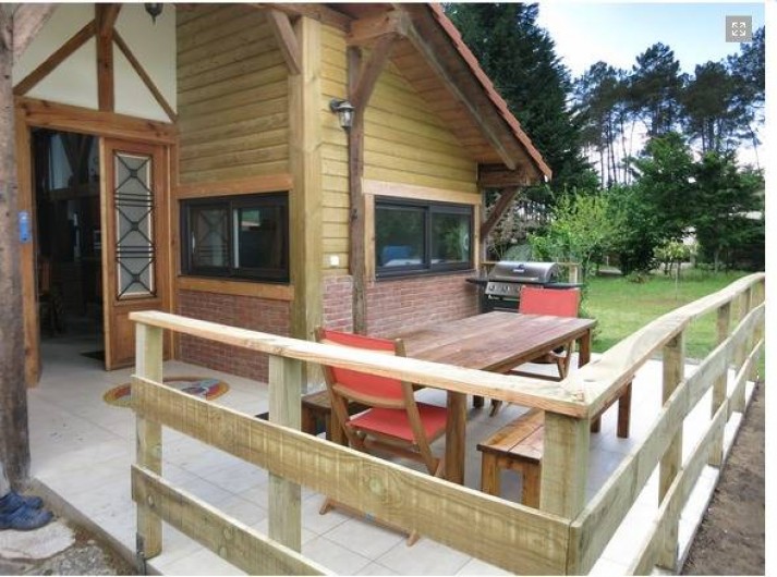 Location de vacances - Gîte à Magescq - accès par la terrasse