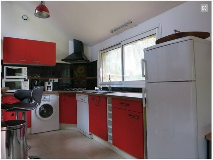 Location de vacances - Gîte à Magescq - la cuisine équipée comme "à la maison"