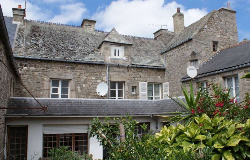 Location de vacances - Maison - Villa à Barfleur - Maison, côté cour