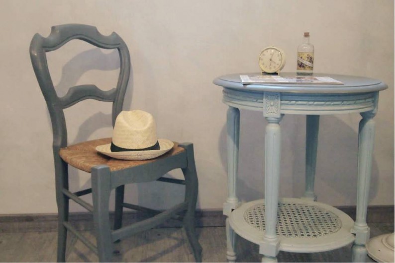 Location de vacances - Chambre d'hôtes à Saint-Saturnin-lès-Avignon - Chambre Angevine