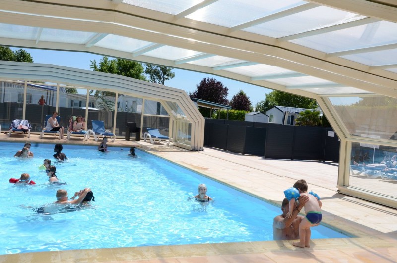 Location de vacances - Bungalow - Mobilhome à Cherrueix - Piscine couverte