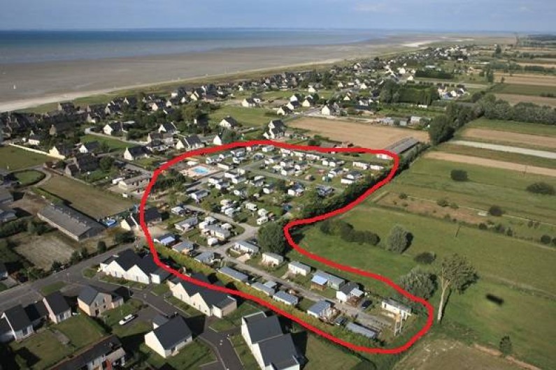 Location de vacances - Bungalow - Mobilhome à Cherrueix - camping en baie du mont saint michel