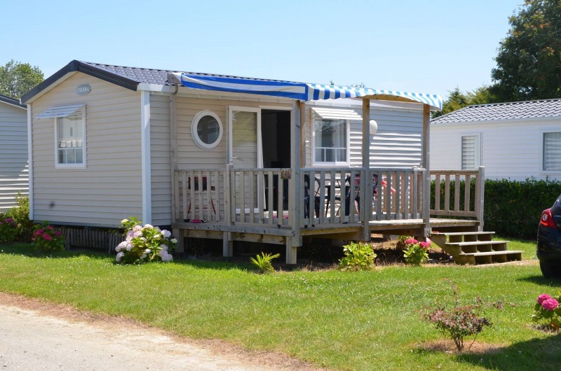 Location de vacances - Bungalow - Mobilhome à Cherrueix - location mobil home tout confort st malo