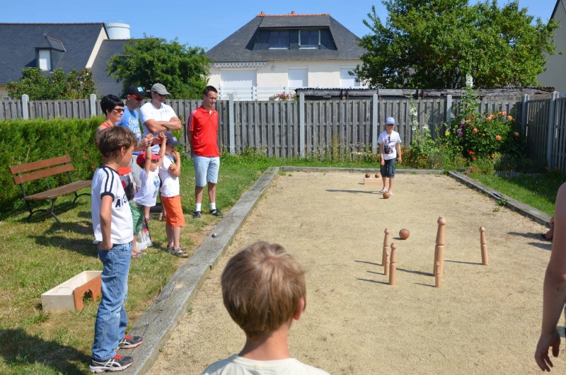 Location de vacances - Bungalow - Mobilhome à Cherrueix - jeux bretons baie mont saint michel