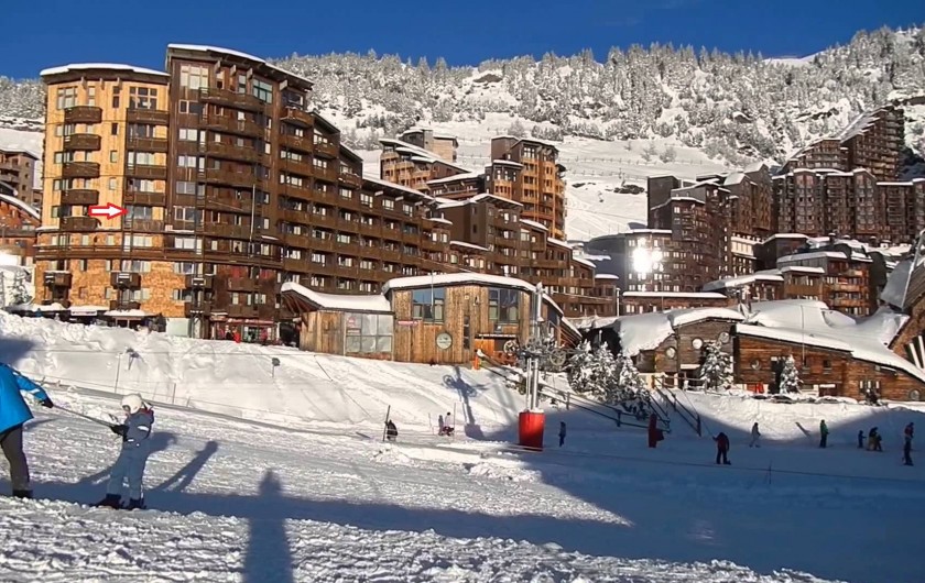 Location de vacances - Appartement à Avoriaz - Situation appartement