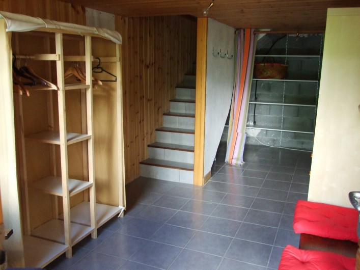 Location de vacances - Chalet à Les Vigneaux - rez de chaussée  SAS d'entrée