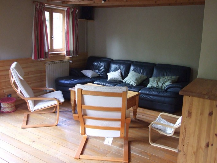 Location de vacances - Chalet à Les Vigneaux - Coin salon