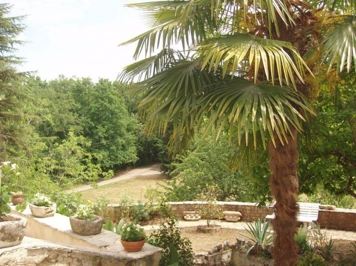 Location de vacances - Maison - Villa à Sarlat-la-Canéda - vue de la terrasse