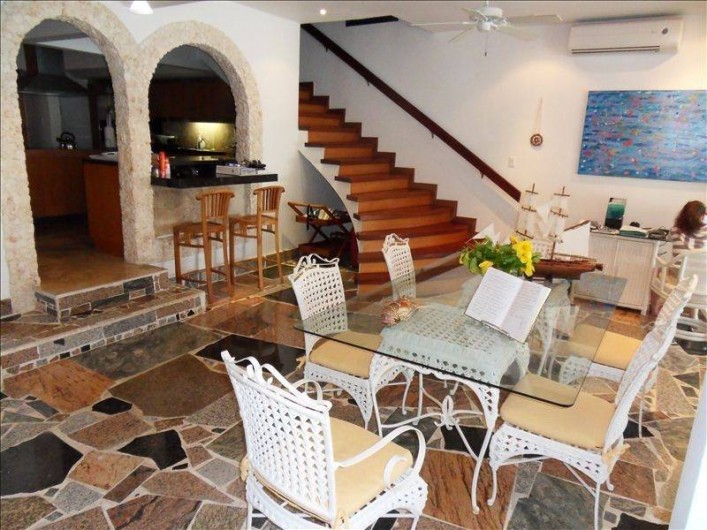 Location de vacances - Villa à Maho - salle à manger intérieure