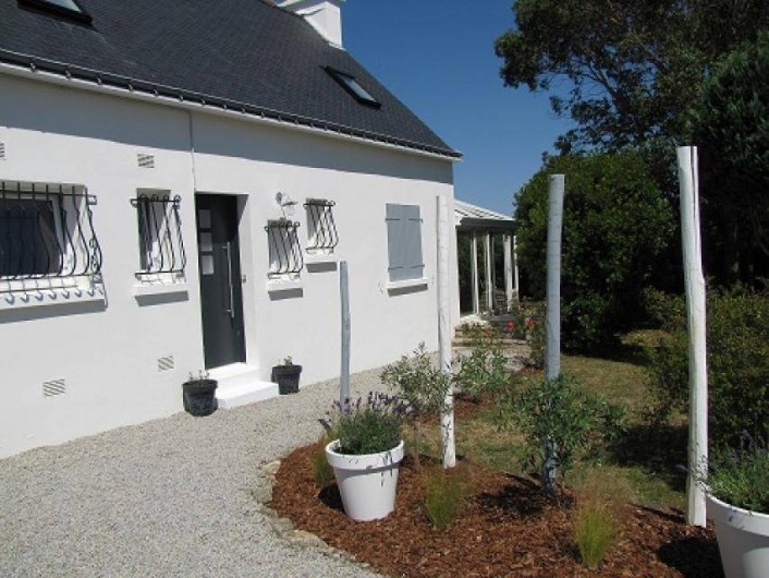 Location de vacances - Villa à Plouhinec - L'entrée de la maison.