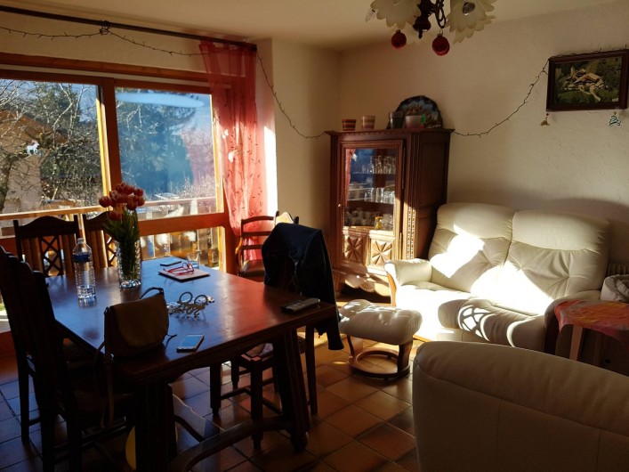 Location de vacances - Appartement à Samoëns - Salon