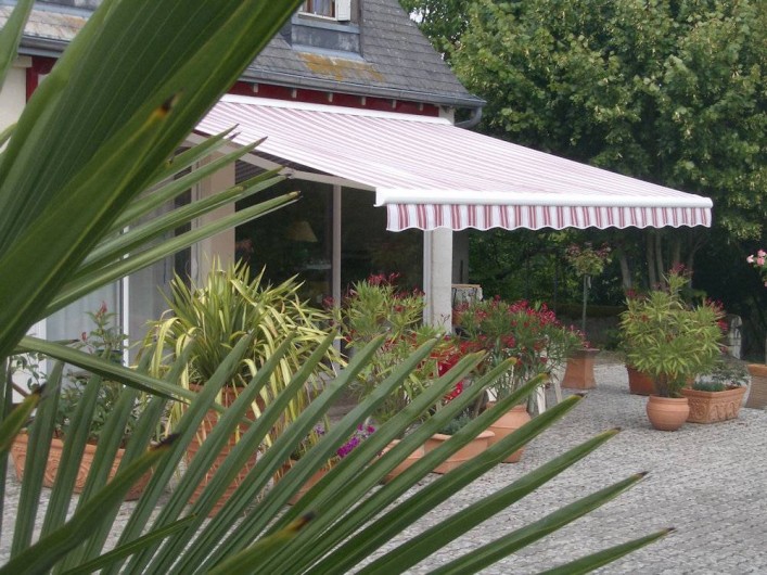 Location de vacances - Chambre d'hôtes à La Croix-en-Touraine - TERRASSE
