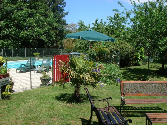 Location de vacances - Chambre d'hôtes à Messas - LE CLOS DE LA VIGNERONNE/JARDIN ET PISCINE