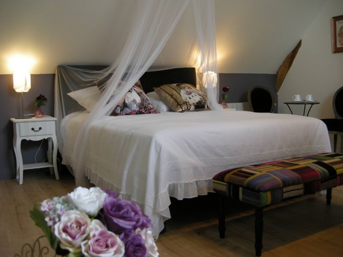 Location de vacances - Chambre d'hôtes à Messas - LE CLOS DE LA VIGNERONNE/CHAMBRE REINE BLANCHE