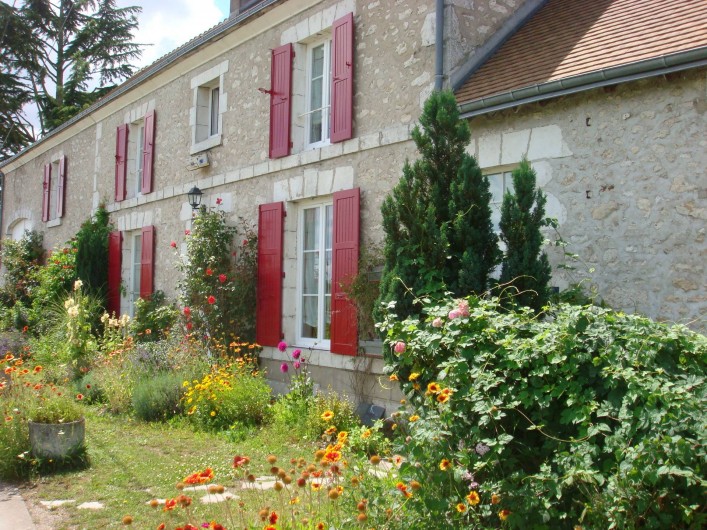 Location de vacances - Chambre d'hôtes à Messas - LE CLOS DE LA VIGNERONNE/FACADE PRINCIPALE