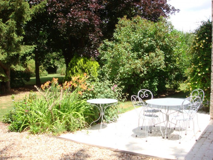 Location de vacances - Chambre d'hôtes à Messas - LE CLOS DE LA VIGNERONNE/TERRASSE DU GITE
