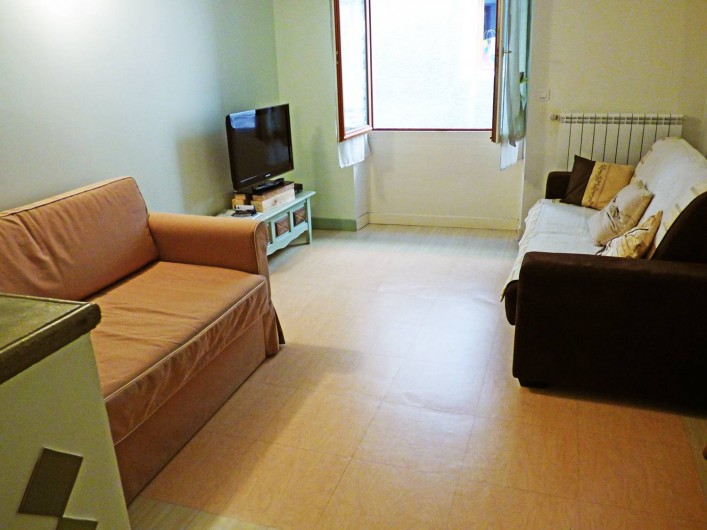 Location de vacances - Studio à Isola - Coin salon (studio 1)